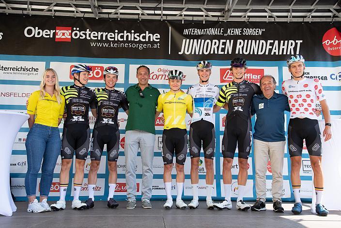 Mag. Erwin Stürzlinger (Bgm. Bad Wimsbach), Team Cannibals, Bad Wimsbach - Strass im Attergau, Int. "Keine Sorgen" Junioren Rundfahrt UCI Kat. 2.1 MJ
