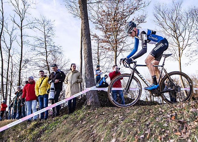 1. Platz Bram Merlier (BEL, Creafin-Fristads) Sieger, 11. Int. SPARKASSEN Radquerfeldein GP Stadl-Paura - Int. UCI C2 - 8. Dezember 2019