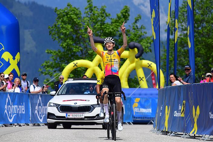 Etappensieger Jannis Peter (GER, Team Vorarlberg) 4. Etappe St.Florian /Asten - Hinterstoder/Höss 15. Int. Raiffeisen OÖ-Radrundfahrt UCI Kat. 2.2