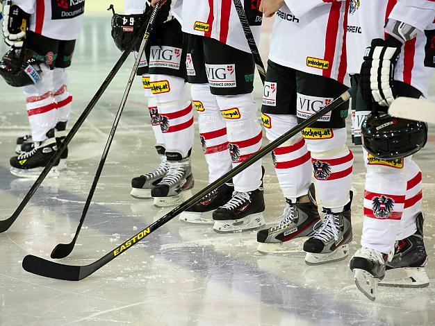 Team AUT,  Oesterreich vs Weissrussland, IIHF Euro Hockey Challenge
