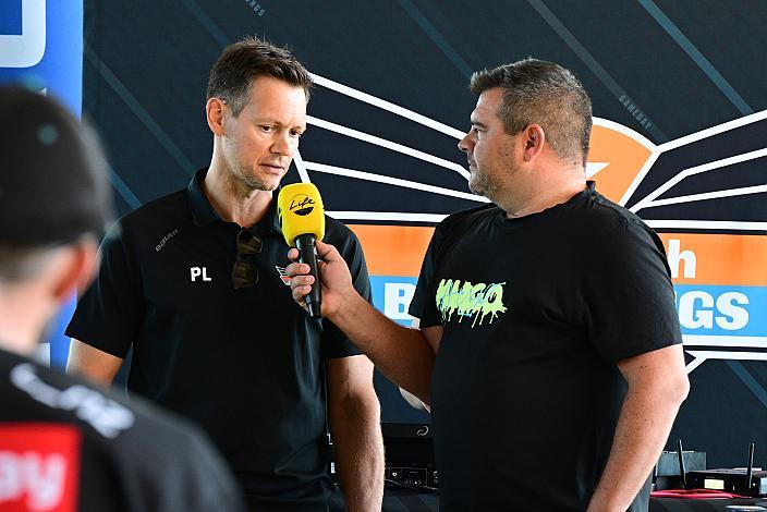 Head Coach Philipp Lukas (Steinbach Black Wings Linz) Die Steinbach Black Wings Linz,  TeamPräsentation,  Steinbach Black Wings Linz