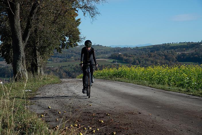 Radtour im Traunviertel, Naturpark Obsthügelland, Kirschblüten Radklassik, Oberösterreich