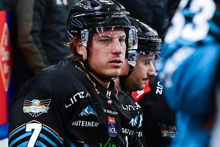 Brian Lebler (Steinbach Black Wings Linz) 26. Runde ICE, Steinbach Black Wings Linz vs HCInnsbruck, Linz AG Eisarena 