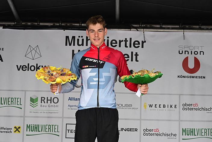 Maks Alfred BARRET MAUNZ  (AUT, BC Giant Stattegg) Bester Junior, Cycling League Austria Radliga, Mühlviertler Hügelwelt Classic Elite Damen, Königswiesen, OÖ