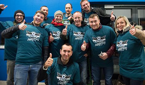 Petrol Fans EHC Liwest Black Wings Linz vs Vienna Capitals