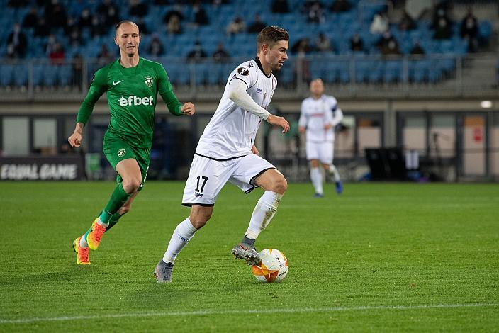 Anton Nedyalkov (PFC Ludogorets 1945), Andreas Gruber (LASK) Fussball, Europa Liga