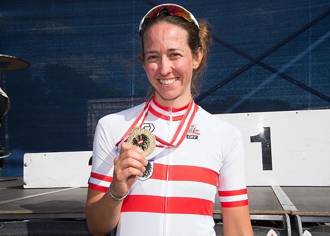 Sarah Rijkes (AUT, Team Experza - Footlogix) Staatsmeisterschaft, Strassenrennen, Kahlenberg, Wien