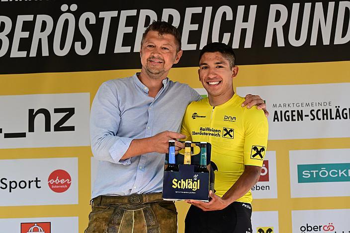 Etappensieger Edgar David Cadena (MEX, Petrolike) 3. Etappe Bad Schallerbach - Aigen - Schlägl, 15. Int. Raiffeisen OÖ-Radrundfahrt UCI Kat. 2.2