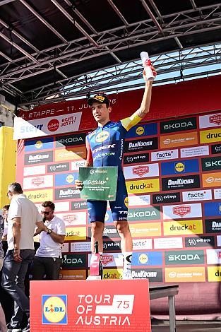  Etappensieger Andrea Bagioli (ITA, Lidl - Trek), 4. Etappe von Steyr nach Steyr, 170,5km, Tour of Austria