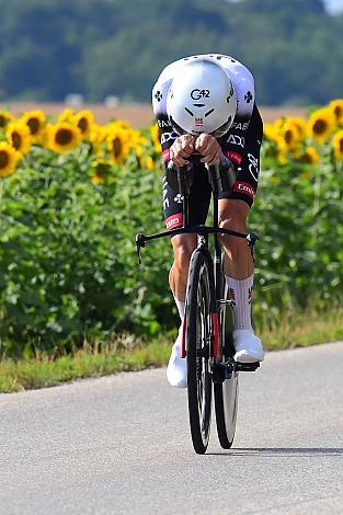 Sieger Felix Grossschartner (AUT, UAE Team Emirates - XRG) ÖM Staatsmeisterschaft, Zeitfahren, Frauenkirchen, Burgenland