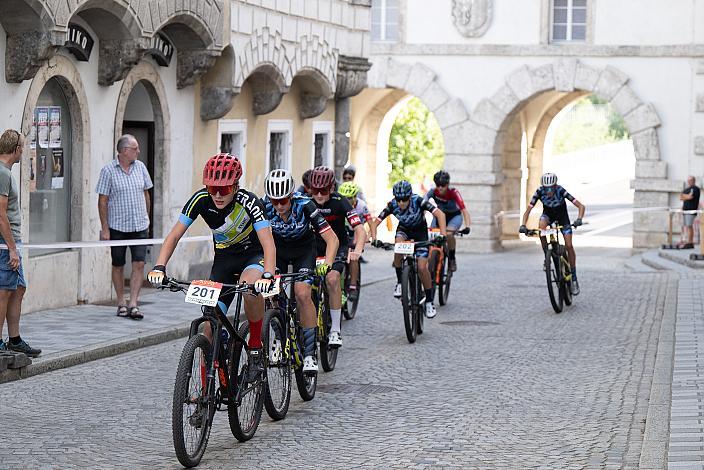 25. Int. ASVÖ - HRINKOW City Kriterium Steyr, MTB-Nachwuchs vom Laufrad bis U17, ÖRV, Radsport, Mountainbike ELITE Rennrad