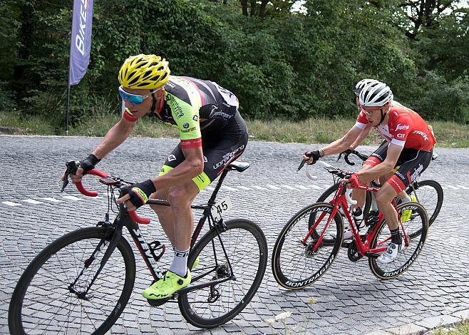 Daniel Geismayr (AUT, Team Vorarlberg), Michael Gogl (AUT, Trek - Segafredo), Staatsmeisterschaft, Strassenrennen, Kahlenberg, Wien