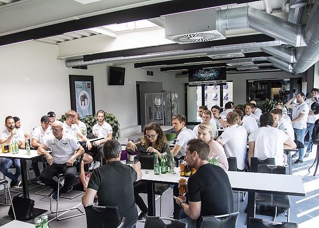 Team Pressekonferenz, EHC Liwest Black Wings Linz