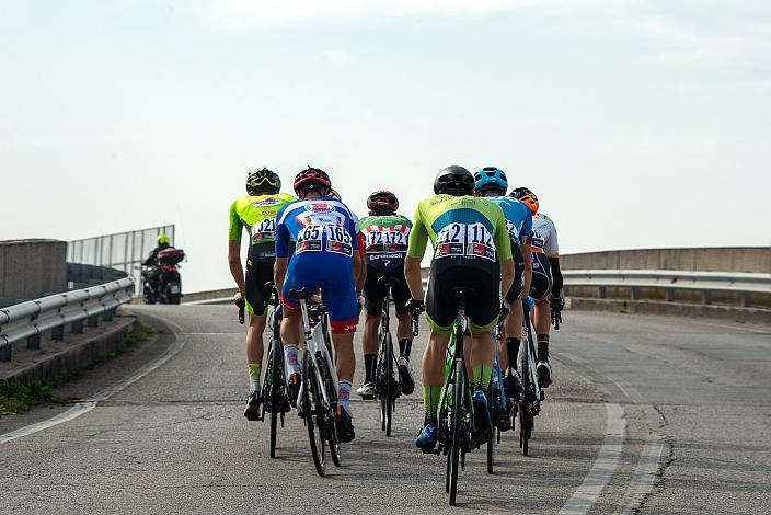 Luka Pajek (SLO, Hrinkow Advarics Cycleang Team) in der Ausreissergruppe  Giro del Veneto UCI 1.1