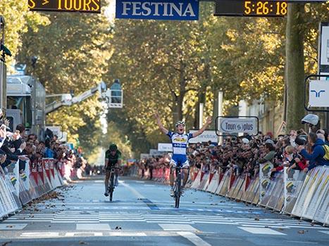 Sieger Jelle Wallays, BEL, Team Topsport Vlaanderen, Radrennen, Paris - Tours