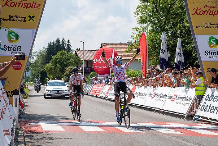 Etappensieger Im Bergtrikot Artem Shmidt (USA, Cannibal Team), Bad Wimsbach - Strass im Attergau, Int. "Keine Sorgen" Junioren Rundfahrt UCI Kat. 2.1 MJ