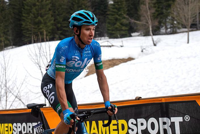 Etappensieger Lorenzo Fortunato (ITA, Eolo-Kometa Cycling Team) Stage 14 Cittadella - Monte Zoncolan (205km), 104. Giro d Italia, UCI Worl Tour