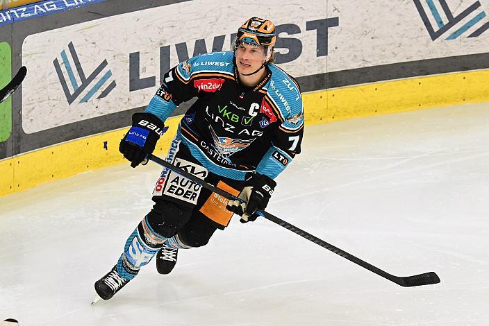 Brian Lebler (Steinbach Black Wings Linz) Semifinale 2, Win2Day ICE Hockey League, 2. Semifinale, Steinbach Black Wings Linz vs EC KAC,  Linz AG Eisarena 