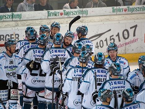 Linz feiert in Innsbruck, HC TWK Innsbruck vs EHC Liwest Black Wings Linz 