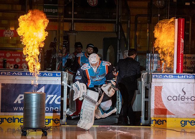 Tormann David Kickert (Black Wings 1992) Black Wings Linz vs Graz 99ers, Eishockey, Bet at Home ICE Hockey League