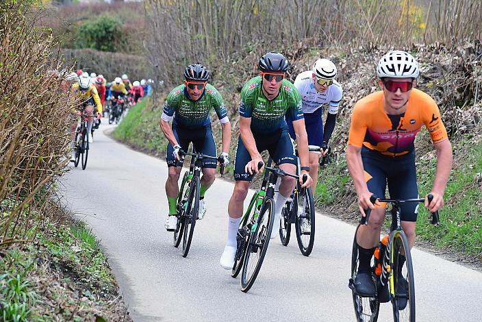 Giacomo Ballabio (ITA, Hrinkow Advarics), Loic Bettendorff (LUX, Hrinkow Advarics)  64. Saison Eroeffnung Leonding Herren Elite, Road Cyling League Austria