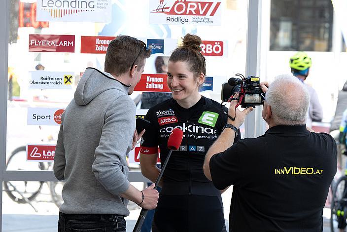 Siegerin Petra Zsanko (HUN, Team Cookina ARBÖ ASKÖ Graz RLM Stmk) Damen Elite, U23, Radliga, 61. Radsaison-Eröffnungsrennen Leonding, Oberösterreich 