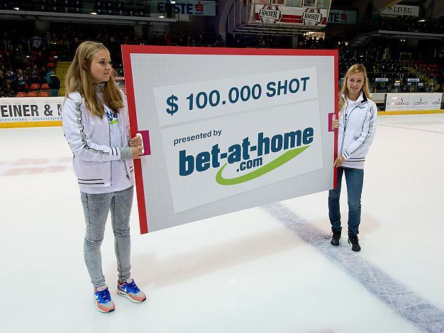 Bet at home 100.000 Dollar Shot, EHC Liwest Black Wings Linz vs UPC Vienna Capitals