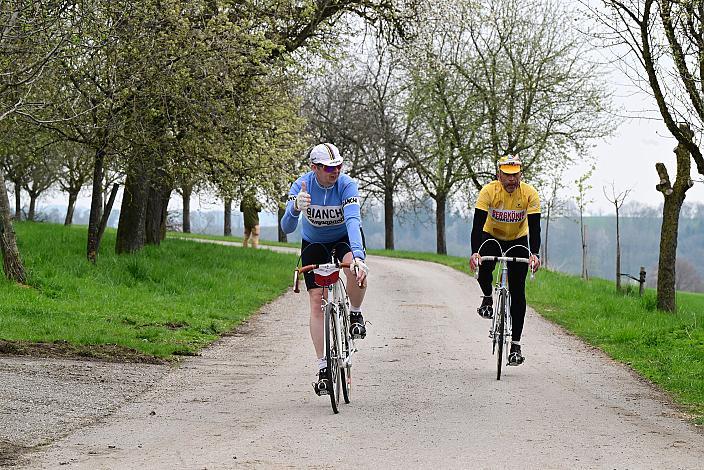 Labe Ebner z Eben der 10. Kirschblüten Radklassik, Rad Klassik, Oldtimer, Vintage, Stahlrad, Radsport, Eferding, Oberösterreich