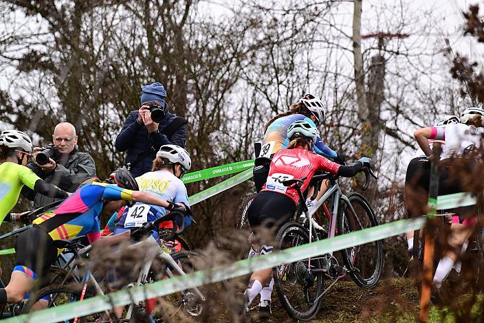 Damen, 4.Radquerfeldein GP um das Sportzentrum Gunskirchen, Rad Cyclo Cross, 