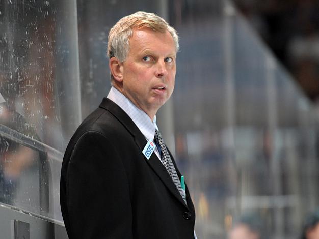 Trainer Robert Daum, EHC Liwest Black Wings Linz vs EHC Red Bull Muenchen
