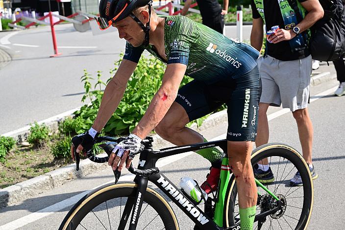 Riccardo Zoidl (AUT, Hrinkow Advarics) 2. Etappe Eferding - Ried im Innkreis, 15. Int. Raiffeisen OÖ-Radrundfahrt UCI Kat. 2.2