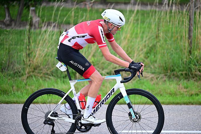 Tobias Fischer (AUT, Team Österreich), 50. OÖ Junioren Rundfahrt, 1. Etappe Marchtrenk - Marchtrenk