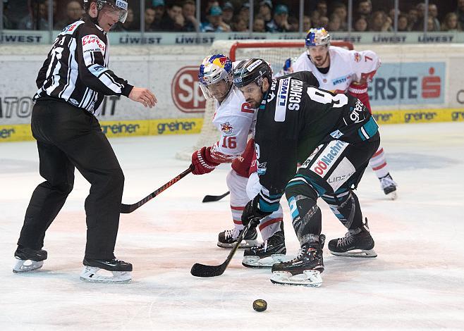 Rick Schofield (EHC Liwest Black Wings Linz), Ryan Duncan (EC Red Bull Salzburg), EHC Liwest Black Wings Linz vs EC Red Bull  Salzburg 6. Semifinale