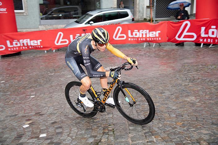 Dylan Hopkins (AUS, Ljubljana Gusto Santic) Prolog, Linz Hauptplatz - Schlossberg, Int. Raiffeisen Oberösterreich Rundfahrt UCI Kat. 2.2