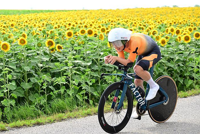 Adrian Stieger (AUT, Cycling Team Schwingshandl) ÖM Staatsmeisterschaft, Zeitfahren, Frauenkirchen, Burgenland