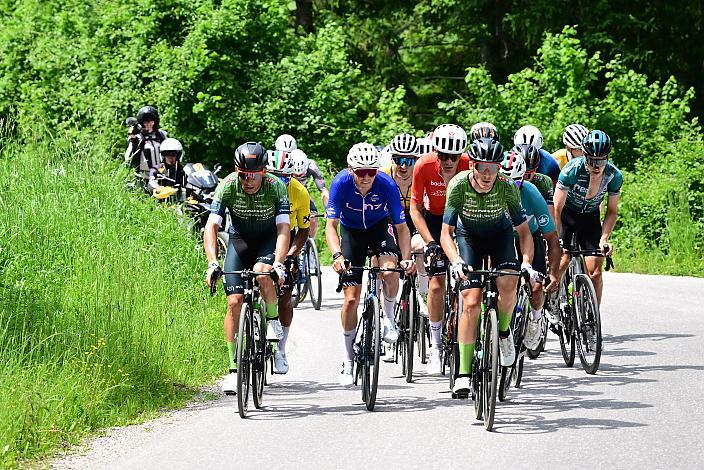 Anstieg zur Höss  Edward Ravasi (ITA, Hrinkow Advarics), Giacomo Ballabio (ITA, Hrinkow Advarics),  4. Etappe St.Florian /Asten - Hinterstoder/Höss 15. Int. Raiffeisen OÖ-Radrundfahrt UCI Kat. 2.2
