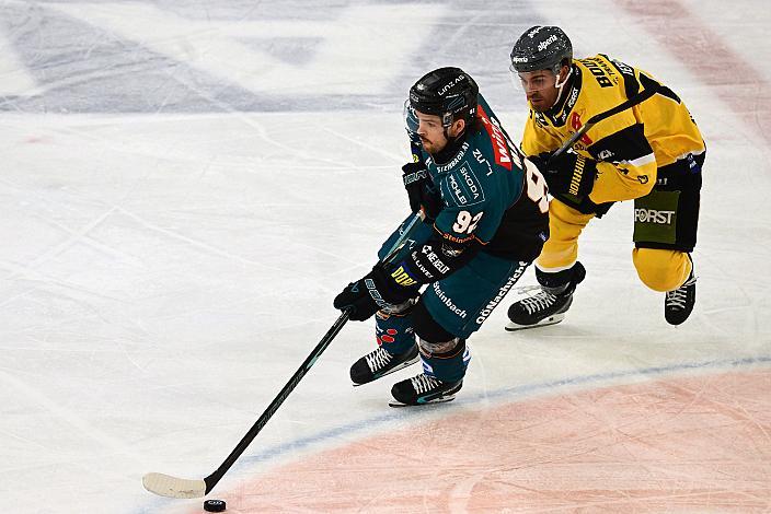 Oskar Maier (Steinbach Black Wings Linz), 9. Runde ICE, Steinbach Black Wings Linz vs HC Falkensteiner Pustertal, Linz AG Eisarena 