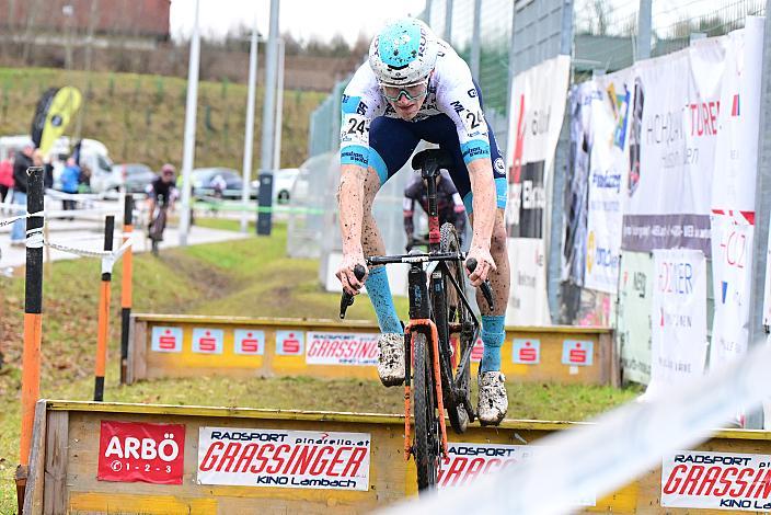 3. Platz Valentin Hofer (AUT, Cannibal B Victorious), 4. Radquerfeldein GP um das Sportzentrum Gunskirchen, Rad Cyclo Cross,