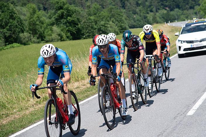 Emanuel Zangerle (AUT, Team Felbermayr Simplon Wels), Riccardo Zoidl (AUT, Team Felbermayr Simplon Wels)  ÖM Staatsmeisterschaft, Strasse, Waidhofen an der Ybbs - Hollenstein