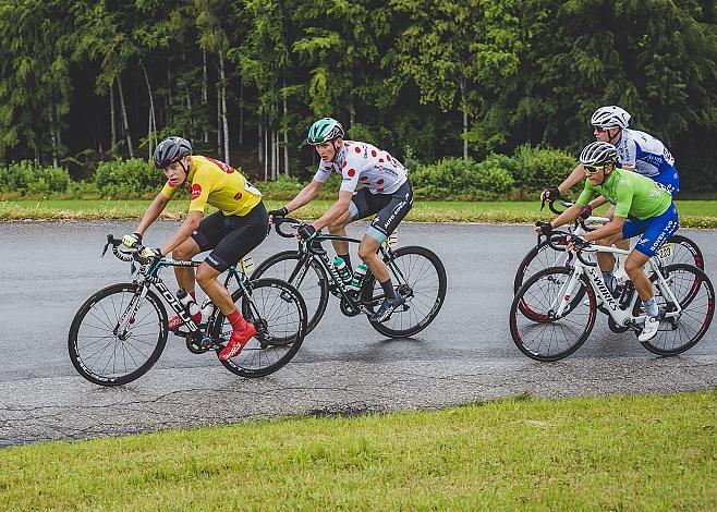 Marius Mayrhofer (GER, National Team Deutschland), Felix Engelhardt (GER, Team Auto Eder Bayern) Ilan van Wilder, 3. Etappe Bad Wimsbach - Gmundner Berg Oberoesterreich Juniorenrundfahrt (2.1)