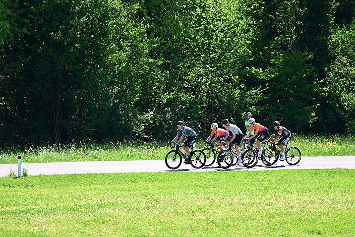 Die Ausreisser mit Gregor Stadlbauer (AUT, Cycling Team Schwingshandl), Josef Dirnbauer (AUT, Cycling Team Schwingshandl) Herren Elite, U23, Road Cyling League Austria, Radliga, GP Vorarlberg, Nenzing