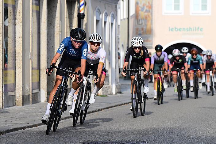 Elisa Winter (AUT, Union Raiffeisen Radteam Tirol) siegt in Braunau. Damen Elite, U23, Cycling League Austria Radliga, Kriterium Braunau am Inn, OÖ