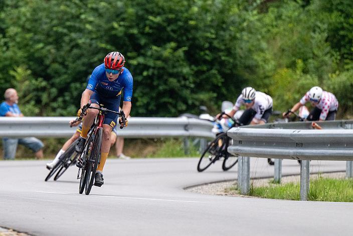 Neu im Bergtrikot Kristinus Christiansen (NOR, Team Ringerike), 50. OÖ Junioren Rundfahrt, 2. Etappe Sarleinsbach - Sarleinsbach