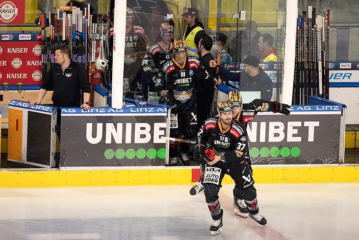 Andreas Kristler (Steinbach Black Wings Linz) Steinbach Black Wings Linz vs EC Red Bull Salzburg, 17. Runde ICE Hockey League, Steinbach Black Wings Linz, Linz AG Eisarena 