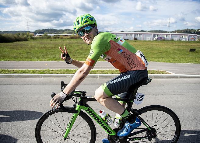 Dominik Hrinkow (AUT, Hrinkow Advarics Cycleang Team), in seinem letzten Rennen