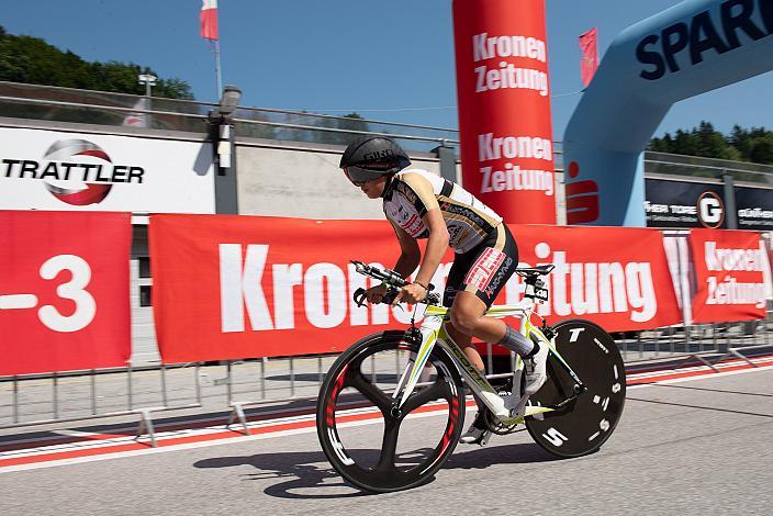 Nadja Heigl (AUT, Servetto - Makhymo - Beltrami TSA)   MYGYM Master Race am Salzburg Ring, Zeitfahren, ÖRV RadLiga, Radsport, Radliga, ÖRV, Damen Elite,
