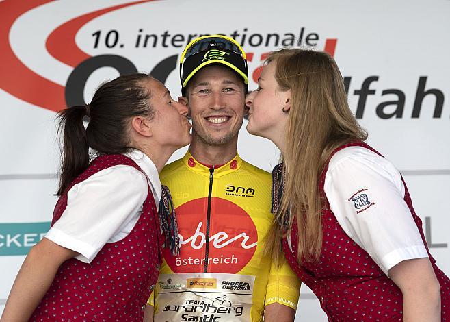  GesamtfÃ¼hrender Jannik Steimle (GER, Team Vorarlberg Santic)  1. Etappe Wels - Stift Reichersberg, Radsport 10. Int. OOE Rundfahrt  