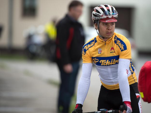 Der Fuehrende in der Tschibo Top Radliga, Jan Tratnik, Slo, Amplatz - BMC