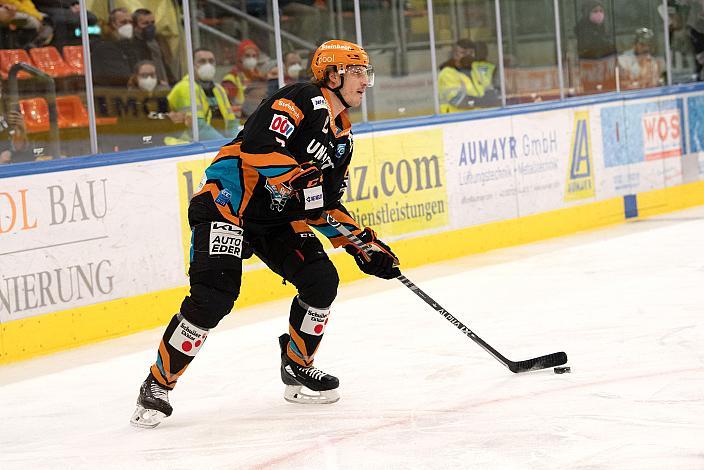 Brian Lebler (Steinbach Black Wings Linz) Steinbach Black Wings Linz vs HCB Suedtirol Alperia, bet-at-home ICE Hockey League
