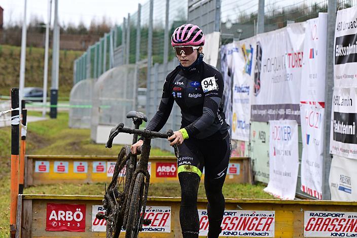 Johanna Piringer (AUT, RV Dj´s Bike Shop Simplon Hard)  Junioren, Juniorinnen, 4.Radquerfeldein GP um das Sportzentrum Gunskirchen, Rad Cyclo Cross,